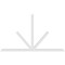 Ekena Millwork Saratoga Architectural Grade PVC Gable Bracket, 108"W x 63"H x 2"D x 4"F, 14/12 Pitch GBP108X63X0204SAR00 - alternate 3